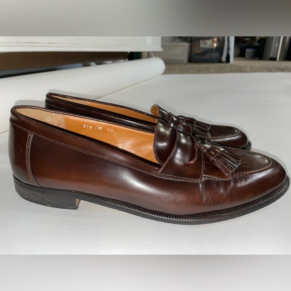 Church’s Men’s Brown Leather Tassel Loafers Size 11M - Picture 4 of 10